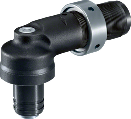 Bosch12V 角头，配有 1/4 英寸快速更换卡盘。.