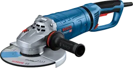 BoschGWS 27-230 PR 角磨机配有符合人体工程学的手柄。.