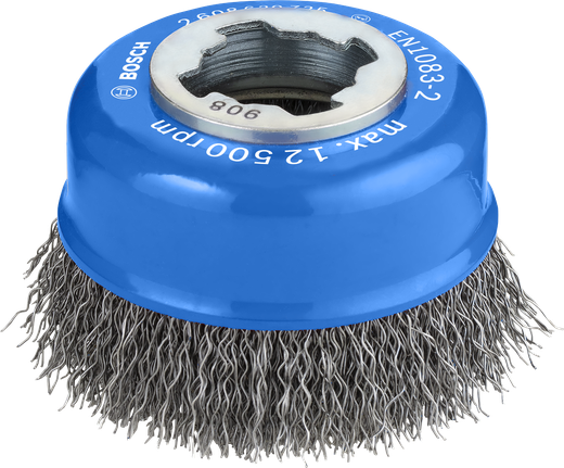 Bosch PRO Metal clean X-Lock 杯刷，75 毫米线。.