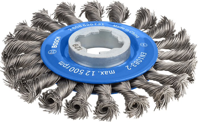 Bosch PRO Metal 重型 X-Lock 钢丝轮 115 毫米。.