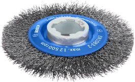 Bosch PRO Metal 清洁 X-Lock 钢丝轮，直径 115 毫米.