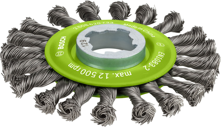 Bosch PRO X-Lock 不锈钢打结线轮 115 毫米。.