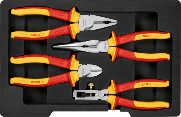 专业系列4件套VDE钳子套装