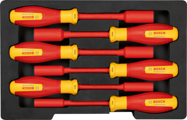 专业系列6件套VDE套筒扳手套装