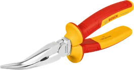 BoschVDE 弯嘴钳 200 毫米，适用于电气工作。.