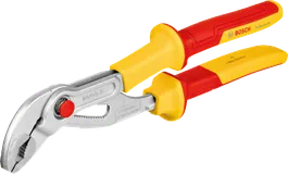 带有绝缘手柄的BoschVDE 水泵钳。.