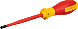 带有绝缘手柄的BoschVDE 螺丝刀。.