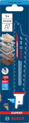 Bosch EXPERT 多材料拆除 S681KLHM 8.0mm 刀片。.