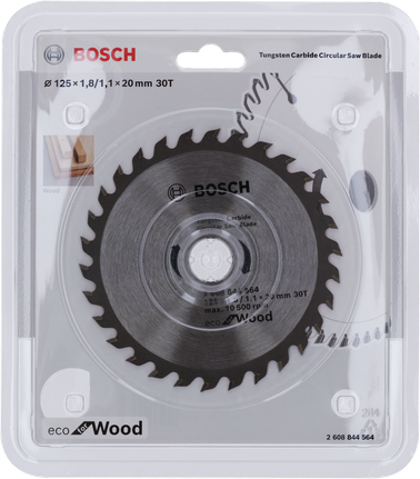 Bosch生态木圆锯片 125×20mm。.