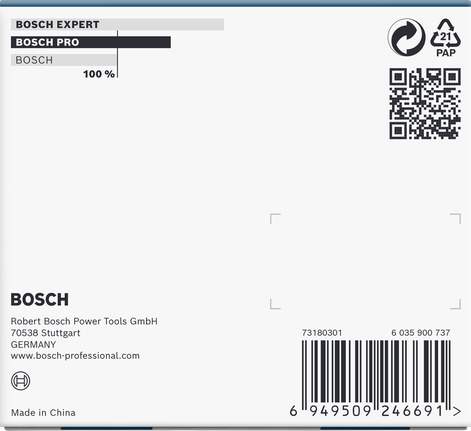 Bosch PRO 冲击套筒套装 1/2 英寸超深 3 件。.