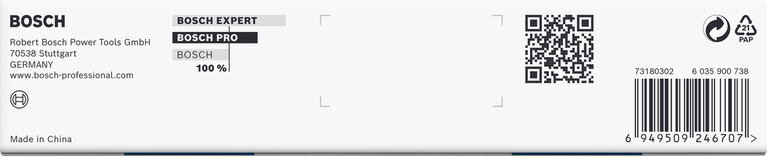 BoschPRO 冲击套筒组 1/4″ 9 件套.