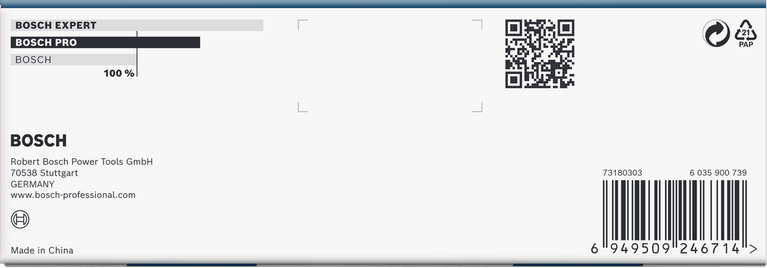 BoschPRO 冲击套筒组 1/4 英寸深 9 件套.