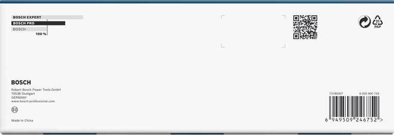 BoschPRO 冲击套筒组 1/2 英寸深 9 件套.