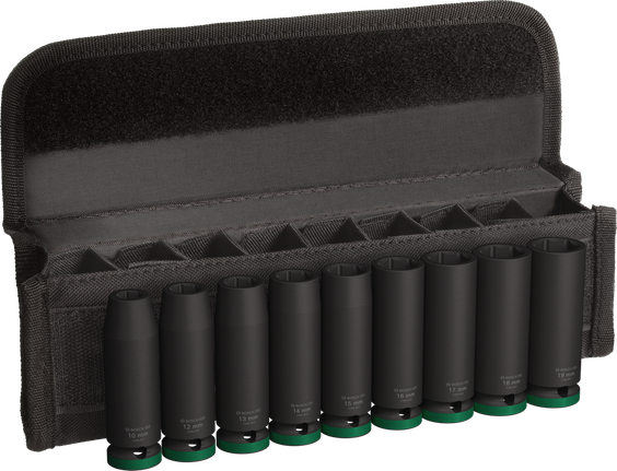 Bosch PRO 冲击套筒组 1/2 英寸深 9 件。.