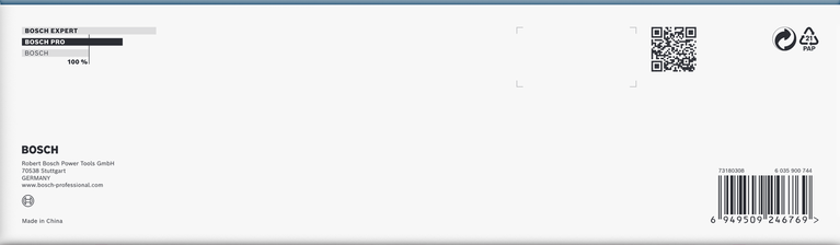 BoschPRO 冲击套筒组 1/2 英寸深 9 件套.