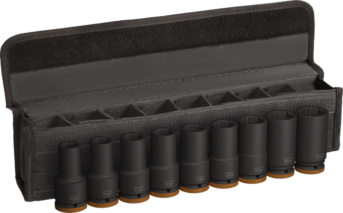 Bosch PRO 冲击套筒组 3/4 英寸深 9 件。.