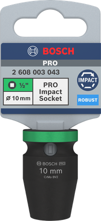 BoschPRO 冲击套筒 1/2″ 10 毫米.