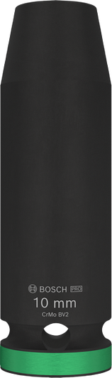Bosch PRO 冲击套筒 1/2 英寸 10 毫米深。.