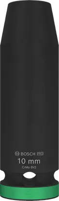 Bosch PRO 冲击套筒 1/2 英寸 10 毫米深。.