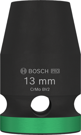 BoschPRO 冲击套筒 13 毫米，带 1/2 英寸驱动器。.