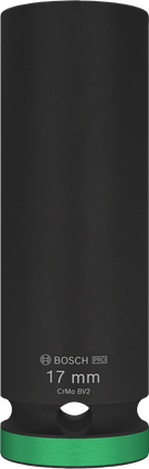 Bosch PRO 冲击套筒 1/2" 17 毫米深。.