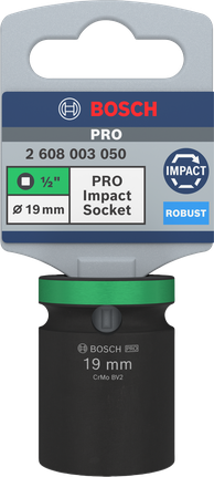 BoschPRO 冲击套筒 1/2″ 19 毫米.