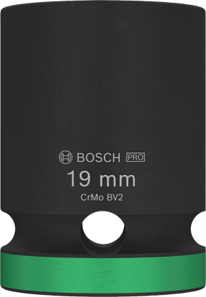 Bosch PRO 冲击套筒 19 毫米，1/2 英寸外方形。.