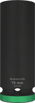 Bosch PRO 冲击套筒 19 毫米深，1/2 英寸驱动。.
