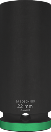 Bosch PRO 冲击套筒 1/2" 22 毫米深。.