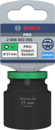 BoschPRO 冲击套筒 1/2″ 27 毫米.