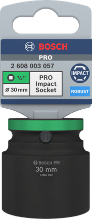Bosch PRO 冲击套筒 1/2 英寸 30 毫米。.