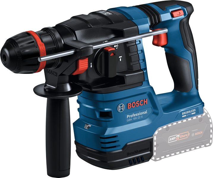 BoschGBH 18V-22 X 无绳旋转锤钻。