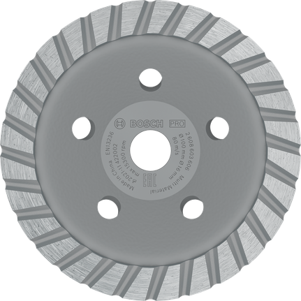 Bosch PRO 多材料研磨头 100 毫米。.