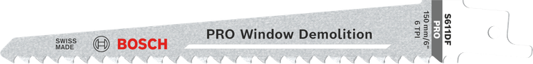 BoschPRO Window Demolition S611DF 木材专用刀片。.