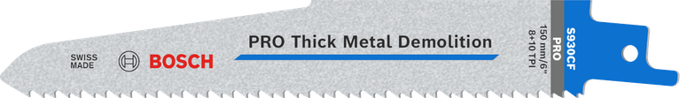 Bosch PRO 厚金属拆除 S930CF 刀片，微刃。.