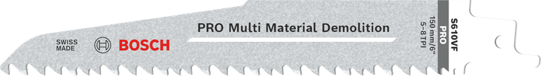 Bosch PRO 多材料拆除 S610VF 锯片。.