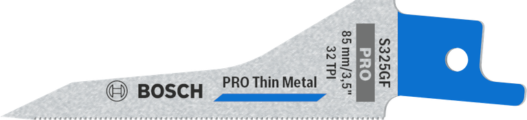 Bosch PRO Thin Metal S325GF 刀片适用于薄金属切割。.