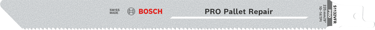 BoschPRO Pallet Repair S1132VFR 刀片，带有可变齿。.