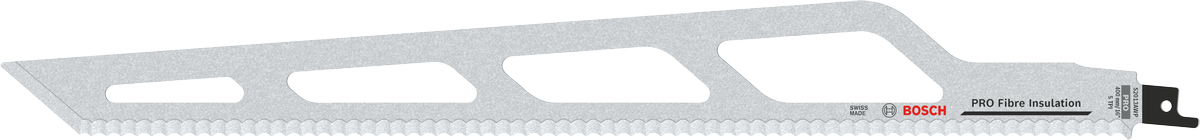 带有锯齿边缘的Bosch PRO 纤维绝缘 S2013AWP 刀片。.
