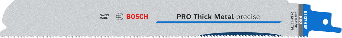 Bosch PRO Thick Metal 精密 S1137HBF 刀片用于切割厚金属。.