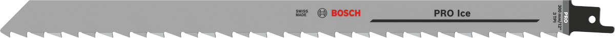 Bosch PRO Ice S1211K 刀片采用恒定齿设计。.
