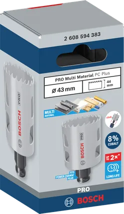 Bosch43 毫米 PRO 多材料孔锯.