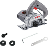 BoschDC125 墙面开槽机及其配件。.