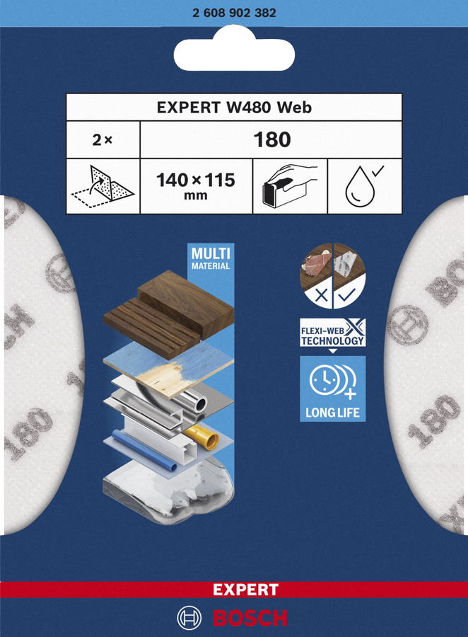 EXPERT专家系列W480网状手砂纸