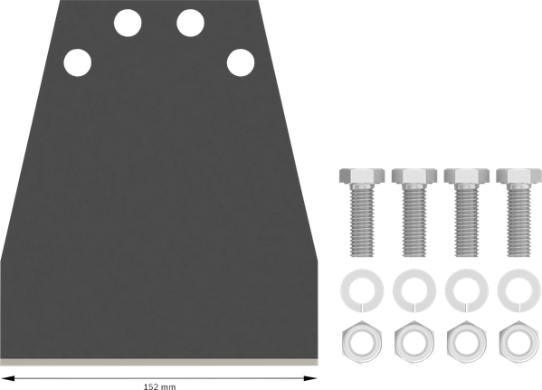 Bosch PRO SDS max 地板刮刀替换套装 152 毫米。.