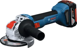 带有 X-LOCK 系统的BoschGWX 18V-8 角磨机。.