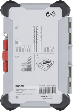 Bosch空的 Pick and Click 盒.
