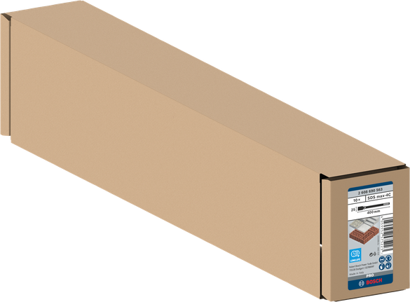 Bosch PRO SDS max-4C 平凿 25×400 毫米盒装.