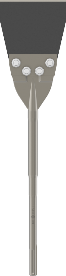 BoschPRO SDS max 地板刮刀，边缘长度为 152 毫米。.