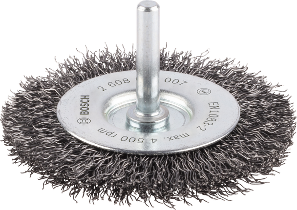 Bosch PRO 金属清洁钢丝轮，直柄 75 毫米。.